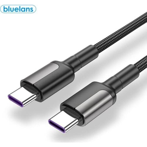 60W Type C to Type C Fast Charging PD 2.0 Fast Charging Cable Mobile Phone Data Cable For Android Mobile phones
