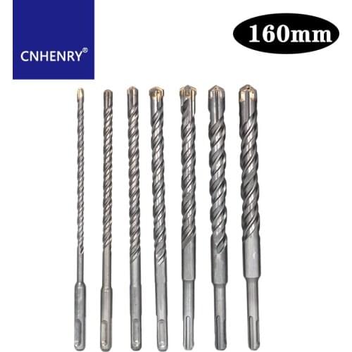 9pcs Concrete Drill Bit Electric Hammer Drills Cutting Slot Masonry Twist Concrete Wall Brick Block Masonry Hole Saw Drilling