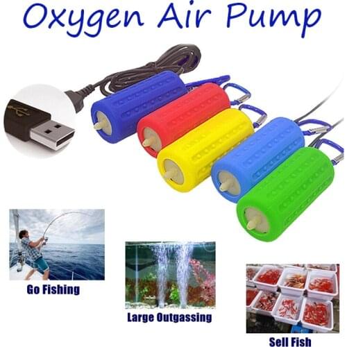 Aquarium Fish Tank Oxygen Air Pump Portable USB Mini Mute Energy Saving Supplies Super Quiet And Durable For Home Fish Supply