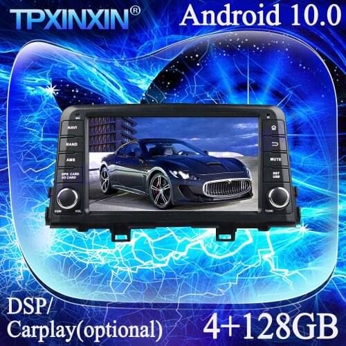 Android 10 IPS For Kia Morning 2016-2018 PX6 4G+128G Carplay Multimedia Player Tape Recorder GPS Navigation Auto Radio Head Unit