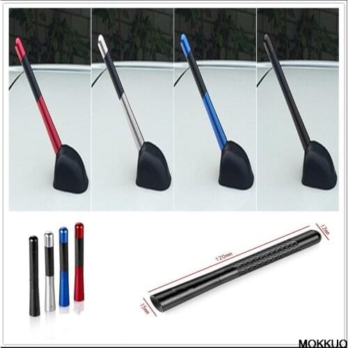 Car auto Fiber roof Short Radio Antenna for Fiat Freemont Doblo 695 FCC4 500e Viaggio Strada 500C