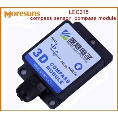 Free ship LEC315 40 degree Angle compensation Electronic compass sensor/compass module