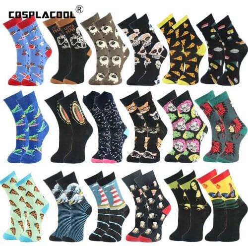 Мужские высокие носки COSPLACOOL China At AliExpress