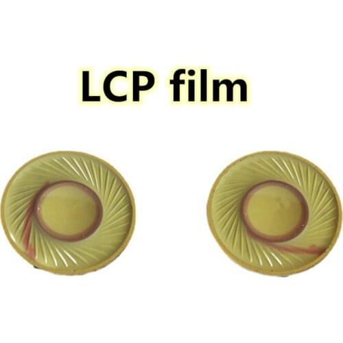 15.4mm speaker unit mx500 driver LCP film 2PCS