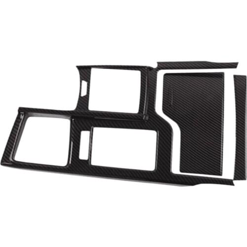 For Lexus ES350 ES300H 2019 2020 2021 Parts of Gear Control Panel Trim Carbon Fiber Frame