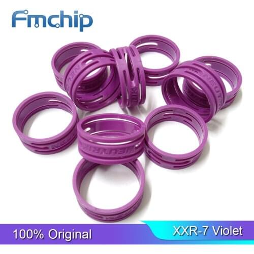 FMchip XXR-7 VIOLET XLR Connectors XX SER CODE RING Female Standard Accessories Connectors
