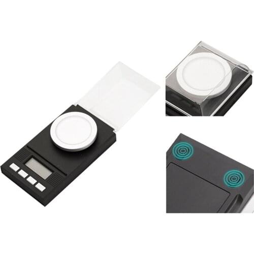Mini Scale Electronic Scale 0.001G Gram Pocket Balance Precision Scale Portable Household Gold Platform Scale