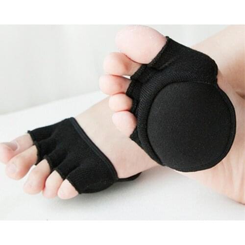 Five-finger Socks Women Socks Invisible Female Summer Cotton High-heeled Short Half Palm Shallow Port On-slip Open Toe Socks