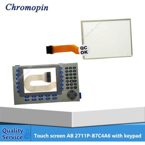 Touch screen panel for 2711P-B7C4A8 2711P-B7C4D9 2711P-B7C4A6 2711P-B7C4A9 PanelView Plus 700 with protective film
