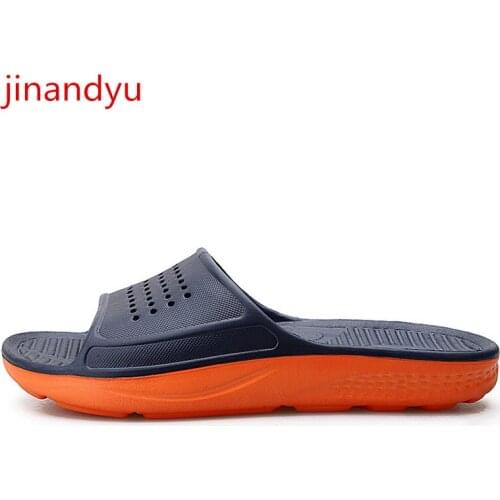 Big Size 49 Beach Slippers Mens Fashion Sandals Slides Men Non-leather Casual Shoes Weightlight Comfy Slippers Women Summer