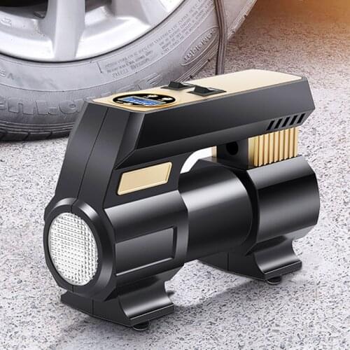 12V Portable Electric Car Air Pump Tire Inflator Pump Car Air Compressor Auto Tyre Pumb for Car Motorcycle Bicycle