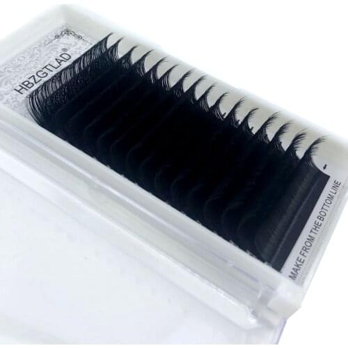 Russia Volume C/D/DD 8-20mm Faux mink individual eyelash lashes maquiagem cilios for professionals soft mink eyelash extension