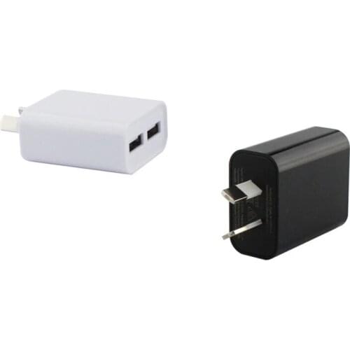ZUIDID Dual interface USB Power Adapter 5V 2.4A Australia New Zealand AU Plug Wall Charger For iPhone for Samsung Smart Phone