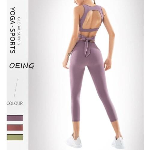 Plus Size Yoga Leggings Set Women Fitness Suit for Yoga Clothes High Waist Gym Workout Sportswear