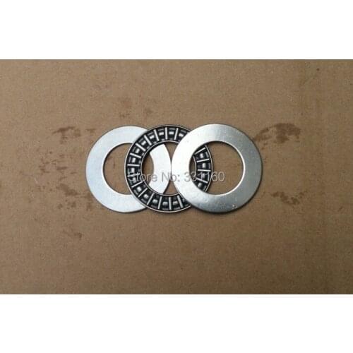 10pcs thrust needle roller bearing with 2 thrust collars AXK2035+2AS 889104 size:20*35*4mm
