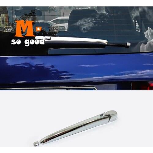 2019 2020 For Mercedes Benz GLB accessories ABS Chrome Car Back Tail Rear Window Wiper Arm Blade Cover Trim Car Styling 3pcs