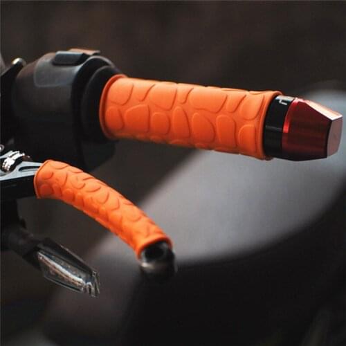 4Pcs/lot Universal Motorcycle Grips Handlebar Soft Rubber Bar Brake Handle Silicone Sleeve