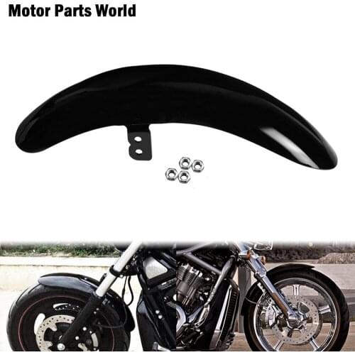 Motorcycle Front Fender Mudguard Gloss Black For Harley Night Rod Special VRSCDX VRSCD VRSCA V-Rod VRSCAW 2003-2010 2011