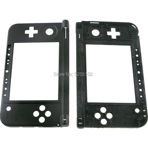 1pc/lot Black original Housing Shell Case Good quality shell Replacement For 3DS XL LL 3DSXL 3DSLL Middle Frame