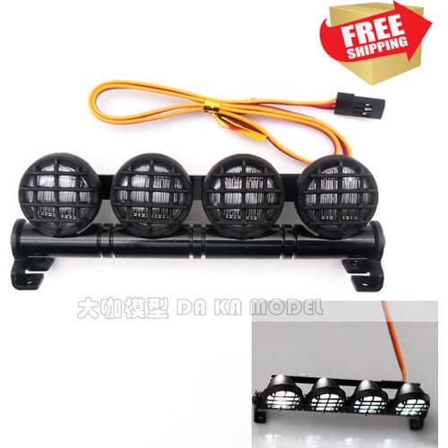 RC Parts 1/10 1/8 Rally truck monster truck Short course Crawler roof light Spotlight LED option upgrade