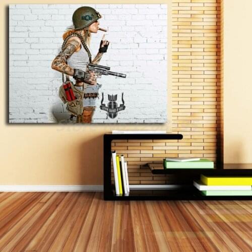 Fallout Tank Girl Wall Art Canvas Poster And Print Canvas Painting Decorative Picture For Office Living Room Home Decor Artwork