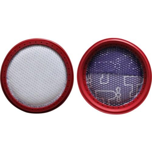 2pcs Vacuum Cleaner Filters for Dibea D18 D008Pro Vacuum Cleaner Parts Washable Filter Replacement Filter