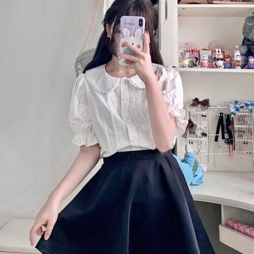 Giyu White Blouses