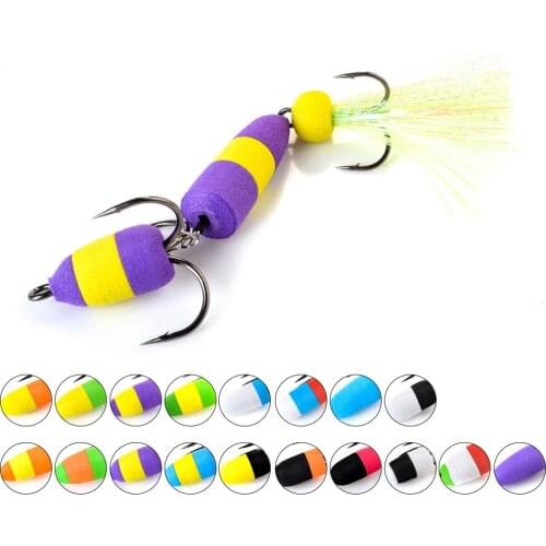 Mandula Hot Sale Fishing Lure Soft Lures Foam Bait Swimbait Wobbler Bass Pike Lure Insect Artificial Baits Pesca Мормышка