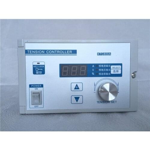 KTC800A Tension Controller 4A Magnetic Powder Machine Moving Clutch External PLC Potentiometer