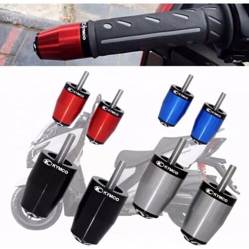 Motorcycle CNC handlebar grips ends for KYMCO Xciting 250 300 400 400S 500 Downtown DT 200i 300i 350i 125 200 250 350 k-xct 300