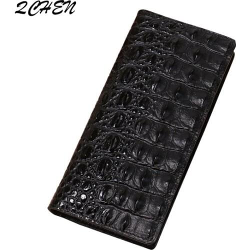 Mens leather 3D alligator wallet mens handbag long mens wristband coin nightmare before christmas convenient for boy 006tb