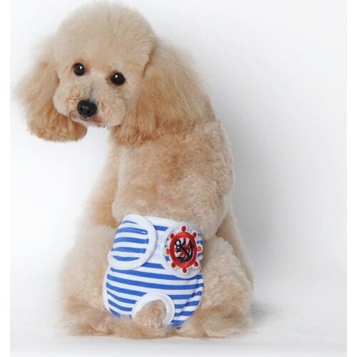 New Pet Physiological Pants Teddy Menstrual Dog Underwear Sanitary Pants For Female Underwear For Boy Dog Cat