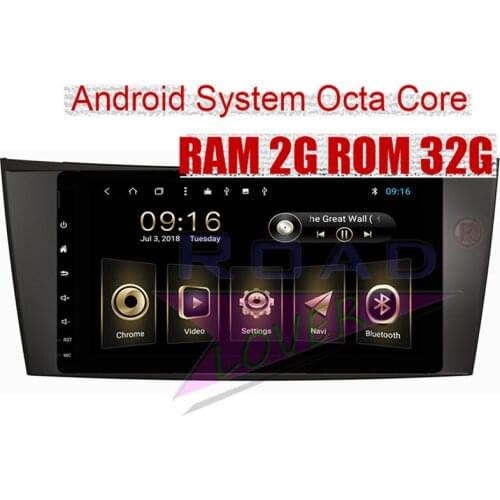 Roadlover Android 8.1 Car Multimedia Player For Benz E-Class W211 2002-2008 Stereo GPS Navigation Automagnitol 2Din Radio NO DVD