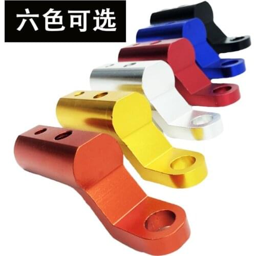 Motorcycle Rearview Mirror Extension Mount Bracket Holder for Motorbike Electric Bike ATV Rearview Mirror Motorcycle Parts