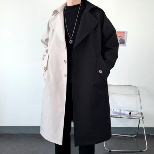 Мужские длинные тренчи VOLGINS China At AliExpress