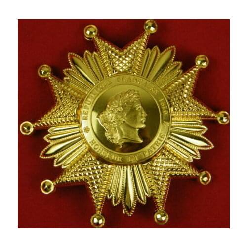 WWI WW1 French Legion of Honor Breast Star in Gold MEDAL BADGE 5605101