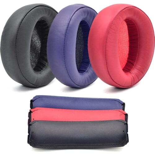 Defean Replacement Repair Parts Suit XB950BT Ear Pad Headband Cushion for Sony XB950BT XB950 BT Bluetooth Headphones