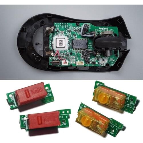2Pcs Mouse Repair Parts Mouse Micro Switch for logitech G703 G703 hero Mouse Button Board