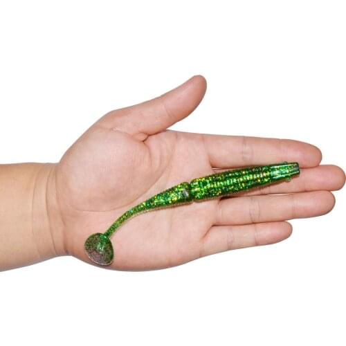 3Pcs/lot 140mm Soft Baits Shad Soft Lure for Fishing Lure Bait T-tail Easy Shiner Pike Jigging Carp Rubber Wobblers Fish Tackle