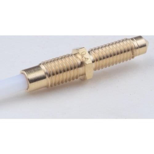 3D Integrated Nozzle For E3D V6 Remote M7 Thread Extruder Hotend 0.2 0.4 0.8mm Bore 4.1mm Brass Extruder Print Head nozzles