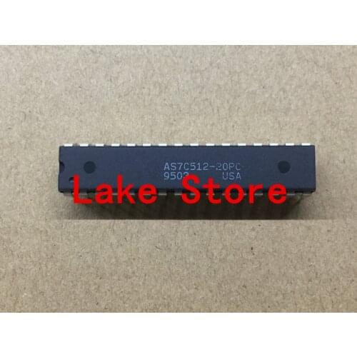 5 unids/lote AS7C512-20PC AS7C512-15PC DIP AS7C512