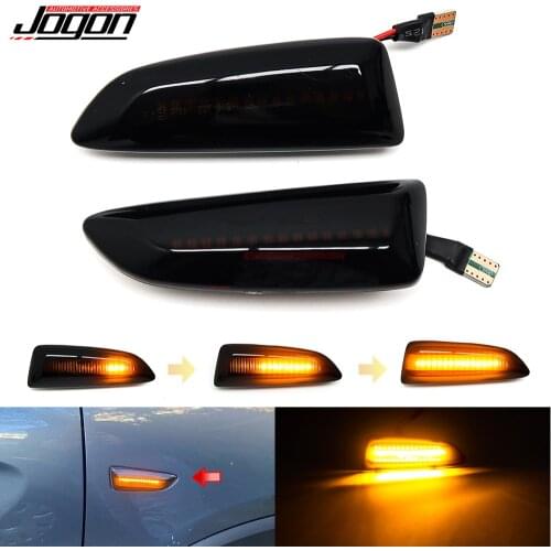 Side Marker Lamp Blinker LED Dynamic Turn Signal Light For Opel For Vauxhall Astra J K Grandland X Crossland Insignia B Zafira C
