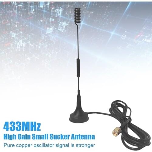 Wireless Antenna High Gain Small Sucker Antenna with Pure Copper Mast