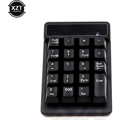 1PCS 2.4G Wireless Keyboard USB Numeric mechanical Keypad Number Pad 19 Keys Mini Ultra Slim FOR Laptop for Mac NEWEST