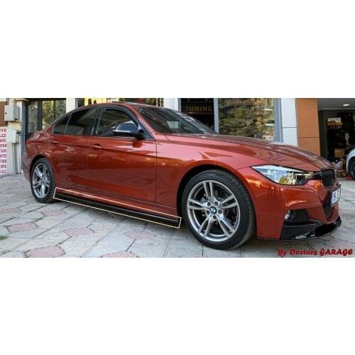 For BMW F10 F20 F22 F30 F32 F33 F36 M Performance Side Skirt Lip Attachment Sill Lip Auto Car Styling Accessory Ornament Sport