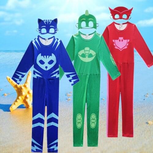 Kids Boys Peter Pan Kids Animal Cosplay Costume Carnival Party Clothes COS Jumpsuits with Mask Superhero Halloween Costumes
