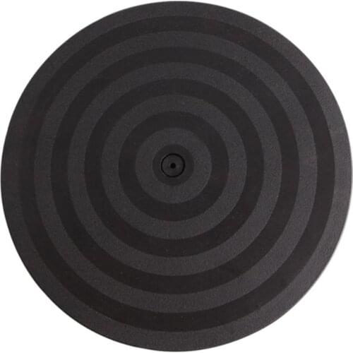 8" Round Bonsai Turntable Rotating Plate Wheel Revolving Home Kitchen Cake Display Stand Ceramic Clay Sculpture Tools