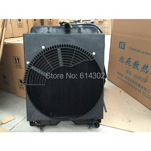 Original radiator for weifang 495D 495ZD K4100D K4100ZD diesel engine parts / weichai Ricardo 8kw -40kw diesel generator parts