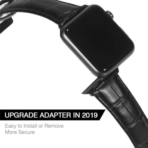 Leather Watch Band for Apple Watch Band 44mm 42mm pulseira for apple iwatch Watchband Strap 40mm 38mm Bracelet correa 5 4 3 2 1