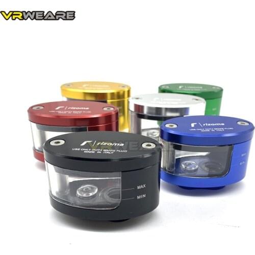 CNC Motorcycle Brake Fluid oil Reservoir Cup For Honda Yamaha Suzuki Kawasaki KTM MT07 MT09 TMAX500 530 YZFR3 R25